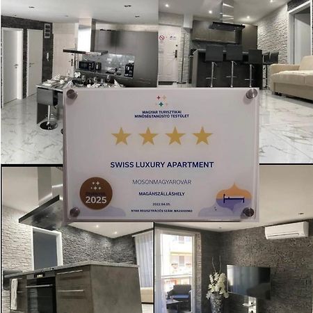 Swiss Luxury Apartment Mosonmagyaróvár Esterno foto